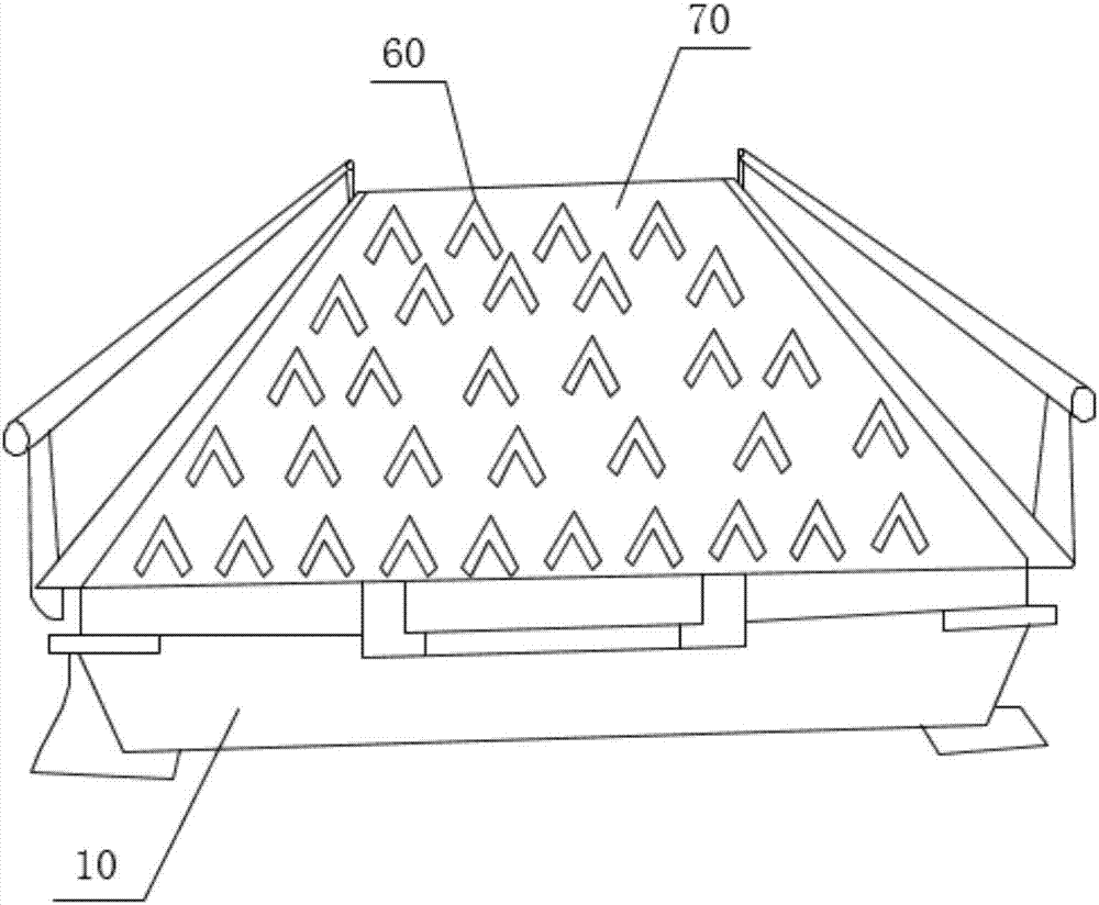 Anti-cheating truck scale and truck weighing platform