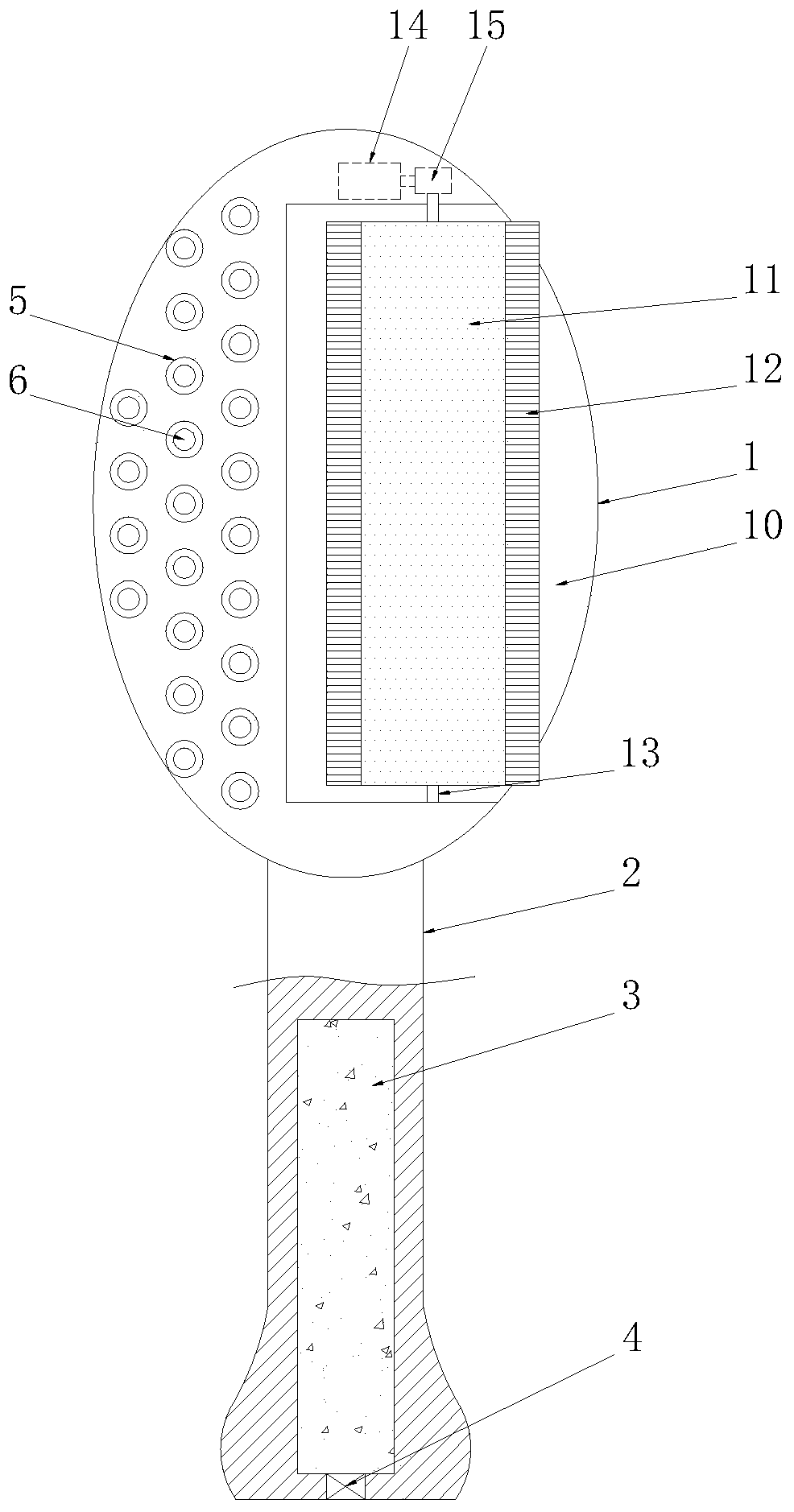 Animal parasite detection device