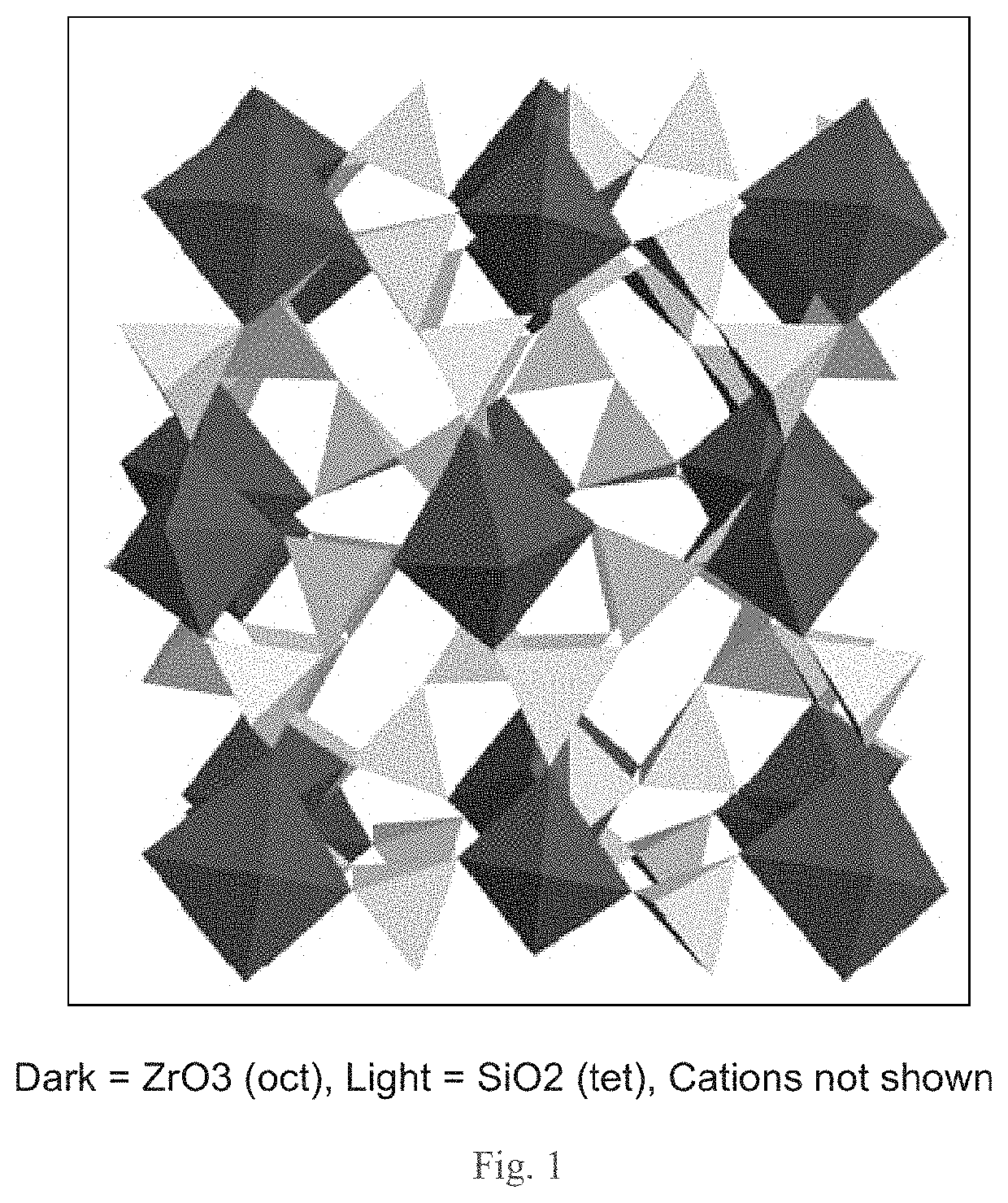 Microporous zirconium silicate for the treatment of hyperkalemia