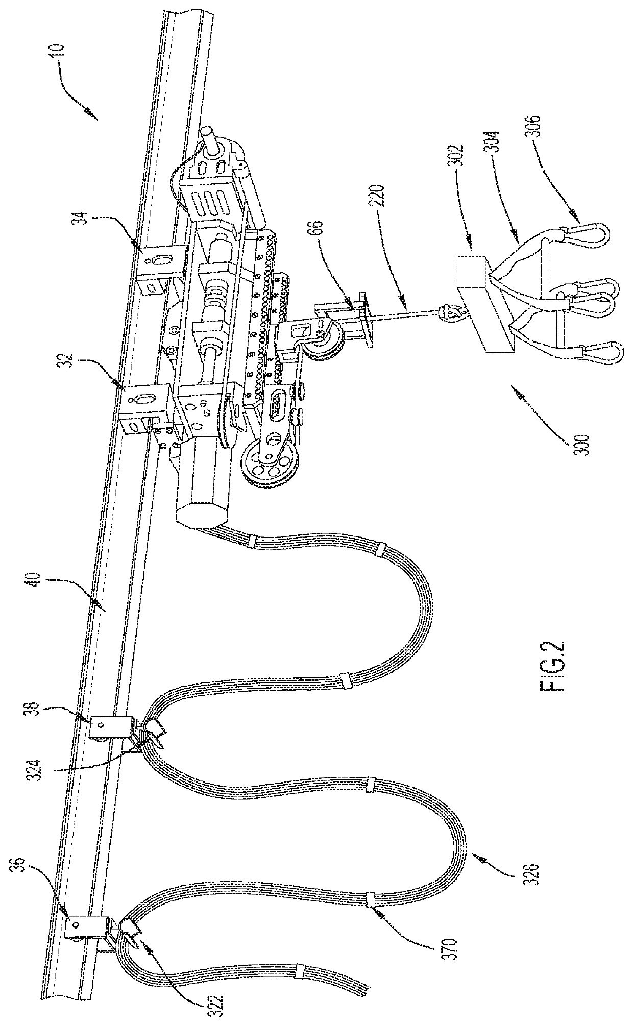 Gait training via perturbations provided by body-weight support system