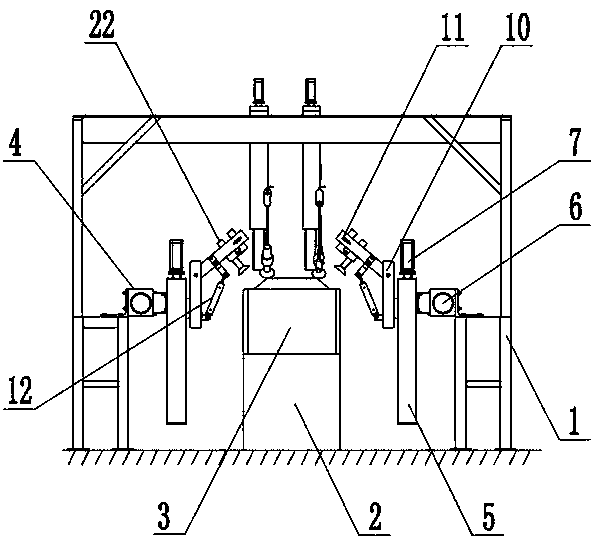 Anti-oxidation spraying device and method for anode carbon block for aluminum electrolysis