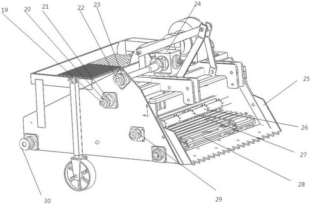 Potato residue membrane device recycling machine