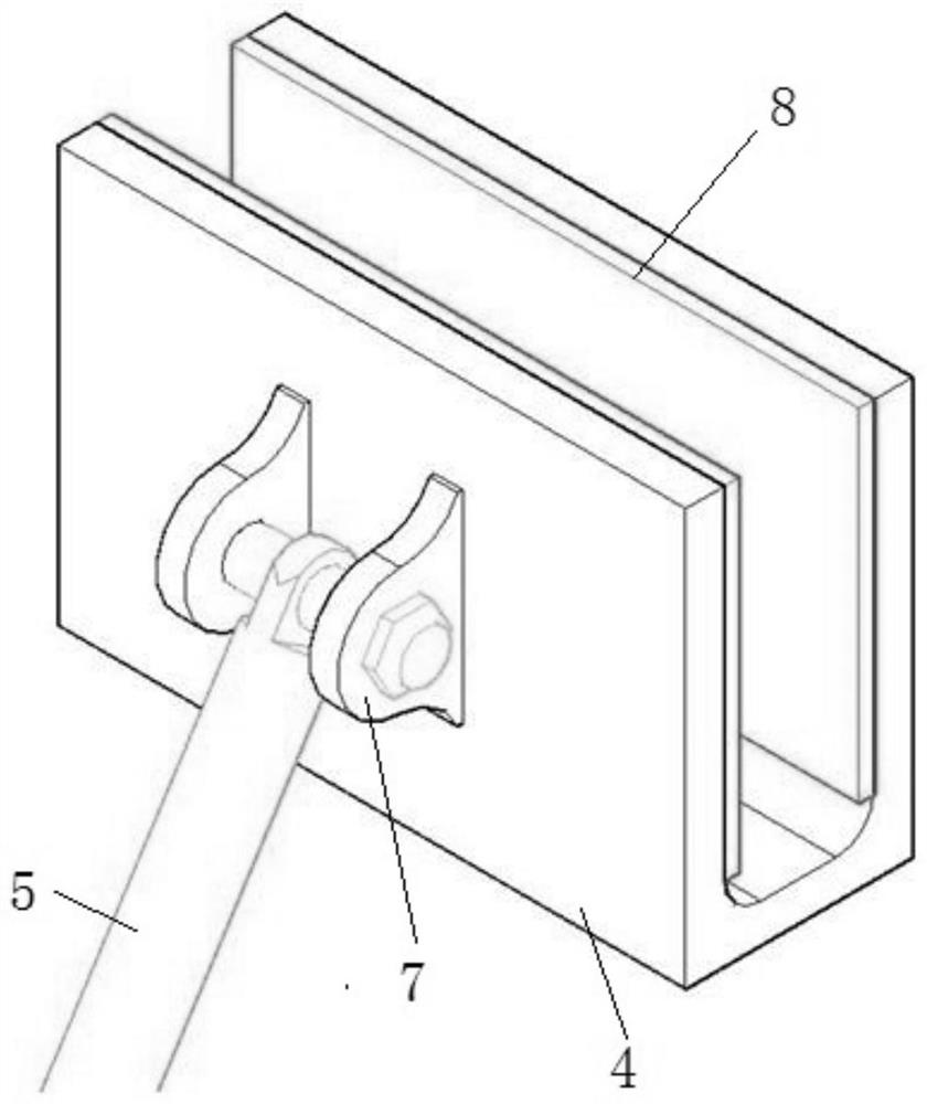 Segmented transportation method and supporting device for hatch coaming