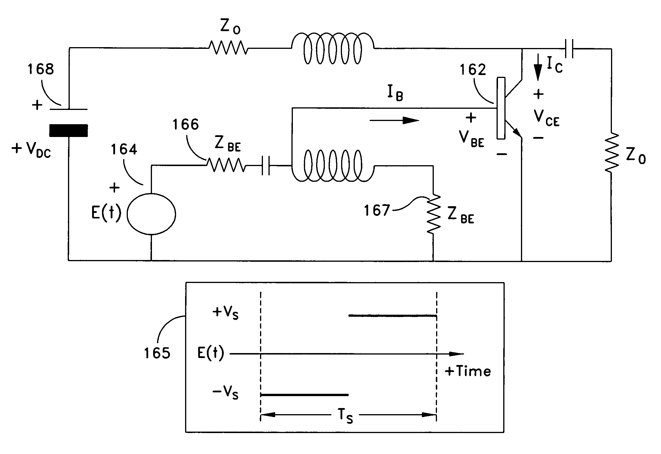 System and method for improving the efficiency and reliability of a broadband transistor switch for periodic switching applications