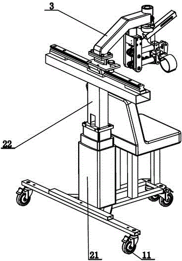 Large arm rehabilitation training device