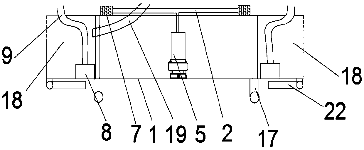 A smoothing machine with a flattening function