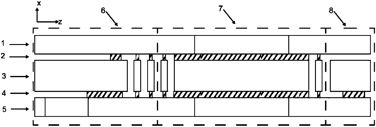 A kind of rectangular ion trap with multilayer structure based on mems technology and its preparation method