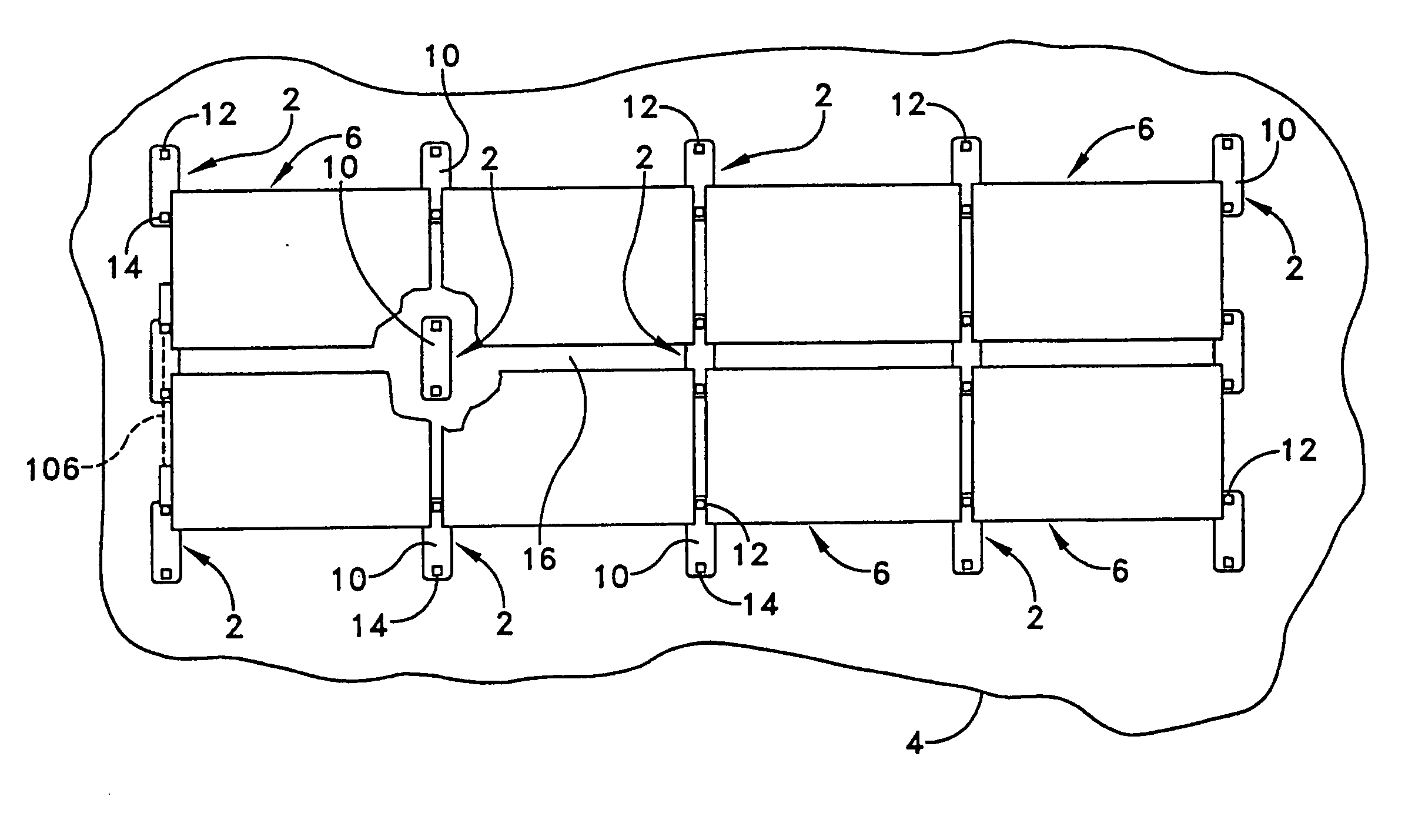 Apparatus for mounting photovoltaic power generating systems on buildings