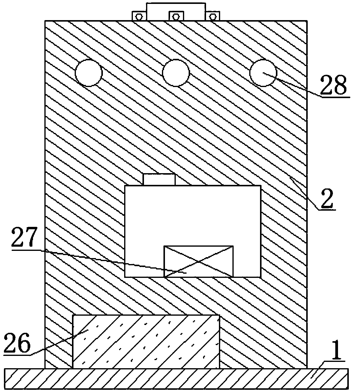 Disinfecting device with good sorting effect for medical use