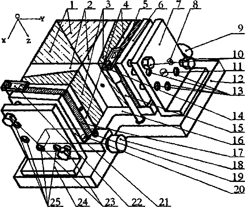 Optical grating agglutination alignment mechanism in space heterodyne interferometer