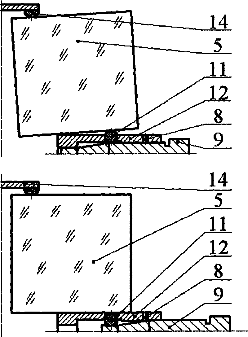 Optical grating agglutination alignment mechanism in space heterodyne interferometer