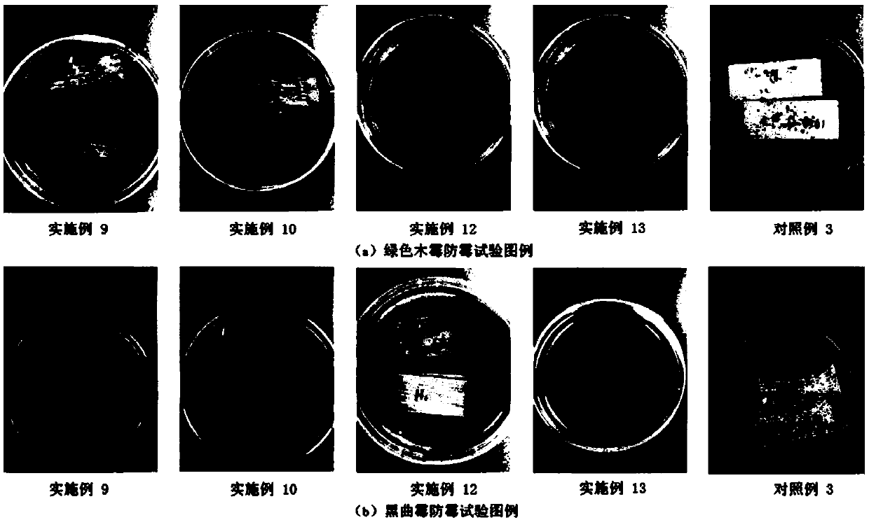 A mildew-proof and flame-retardant composite wood modifier and preparation method of modified wood