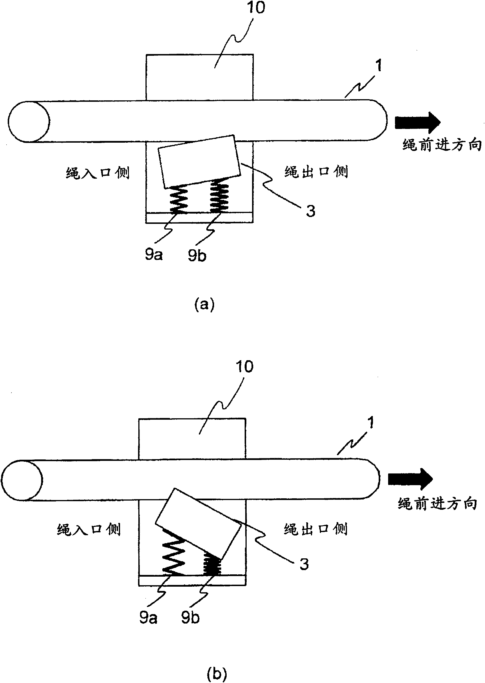 Flaw detector for wire rope