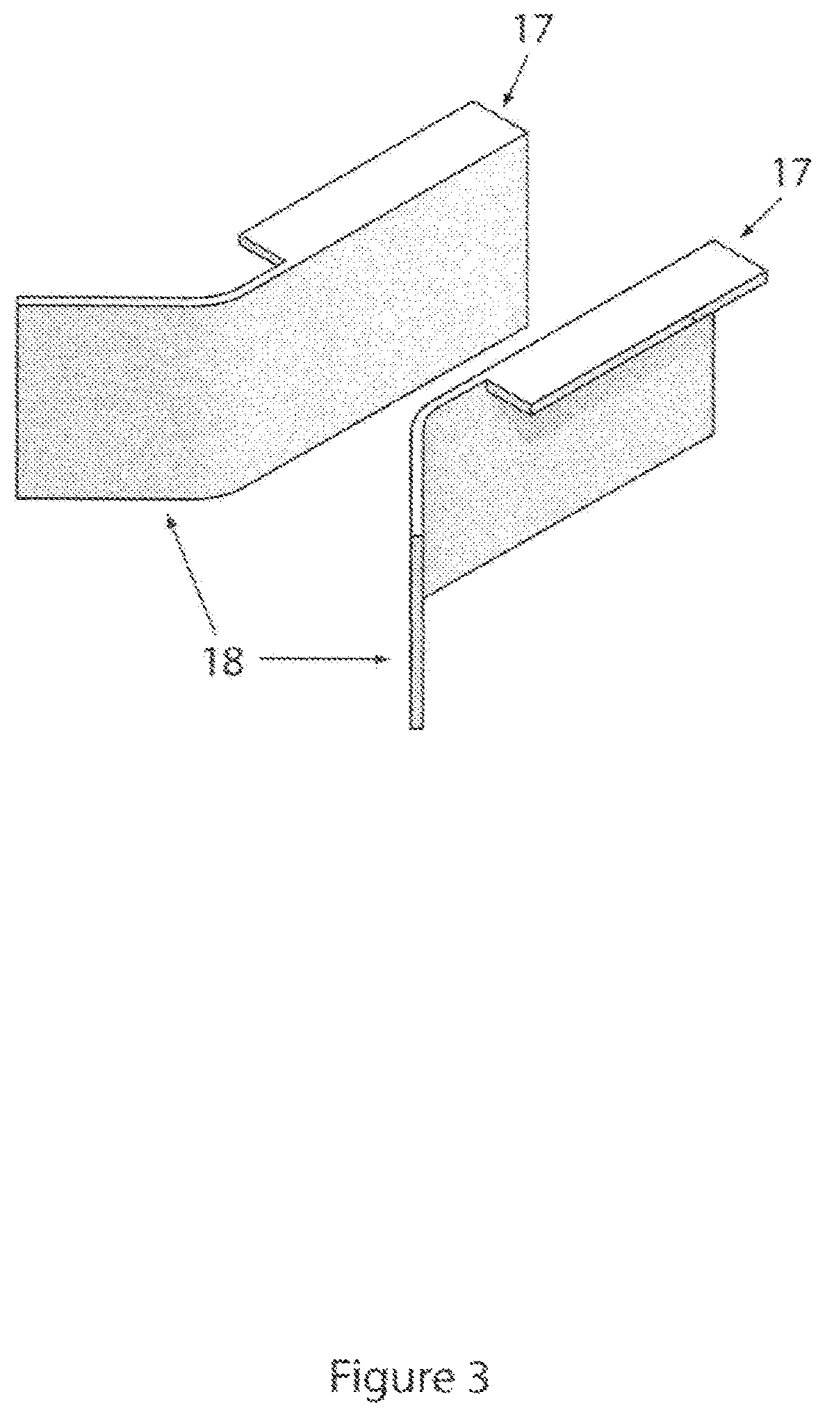 Device to position dumbbells for exercise