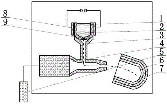 Aluminium-zirconium alloy and powder metallurgic forming method thereof