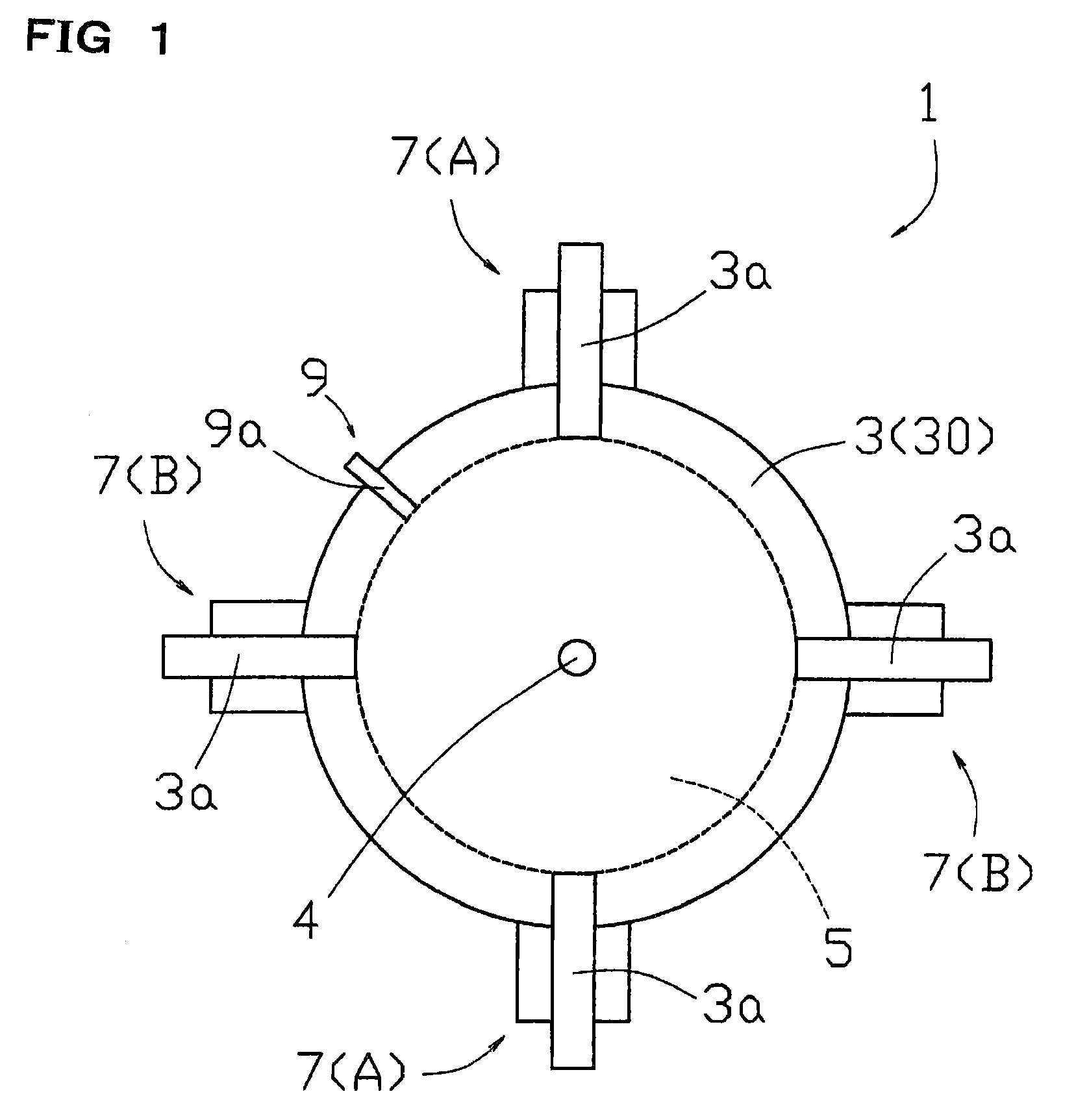 Unidirectionally-energized brushless DC motor including AC voltage output winding and motor system