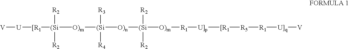 Prepolymers with yellow dye moiety