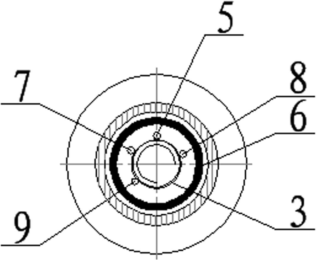 Intelligent two-way sleeve for monitoring pressure, temperature and moisture on line in real time