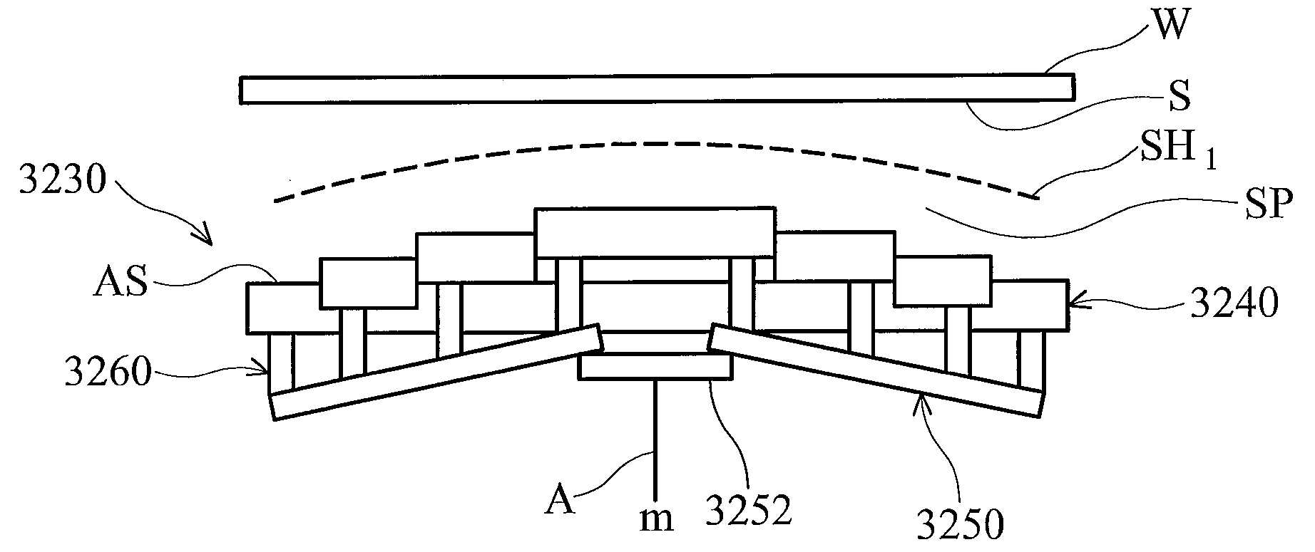 Adjustable anode assembly for a substrate wet processing apparatus