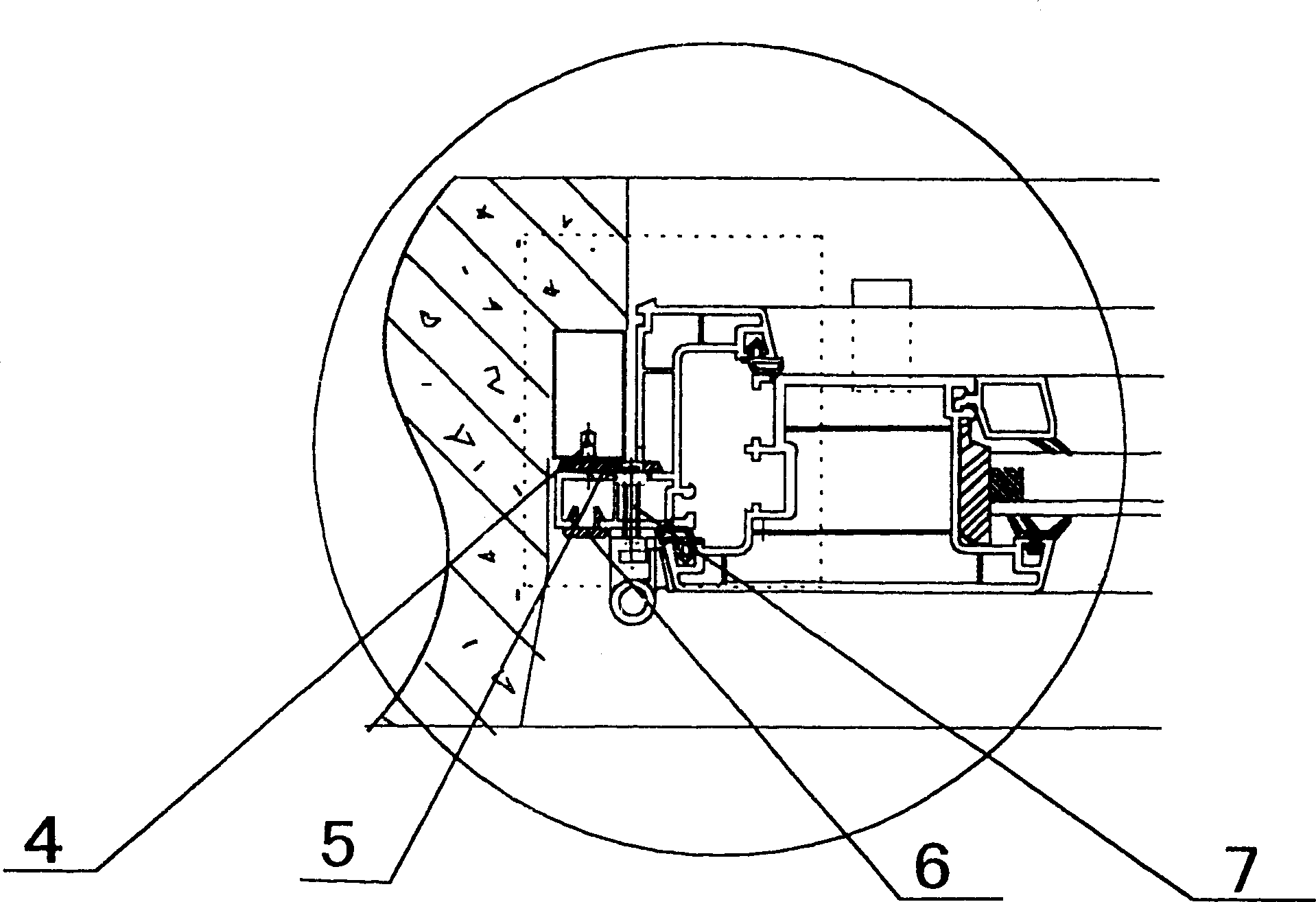 Frame steel-lined welded plastic door and window and their manufacture and mounting method