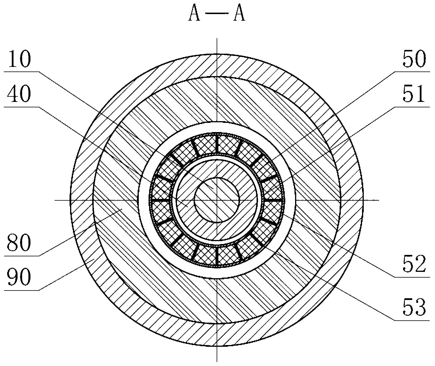 Separated super-magnetostrictive telescopic rotary ultrasonic vibration head