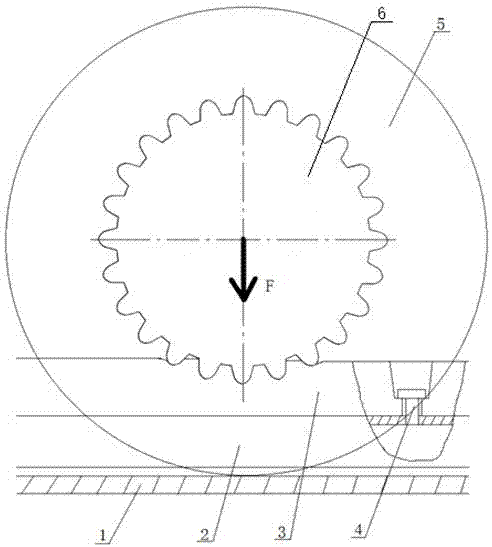 Flexible invisible rack track system and method for track logistics vehicle