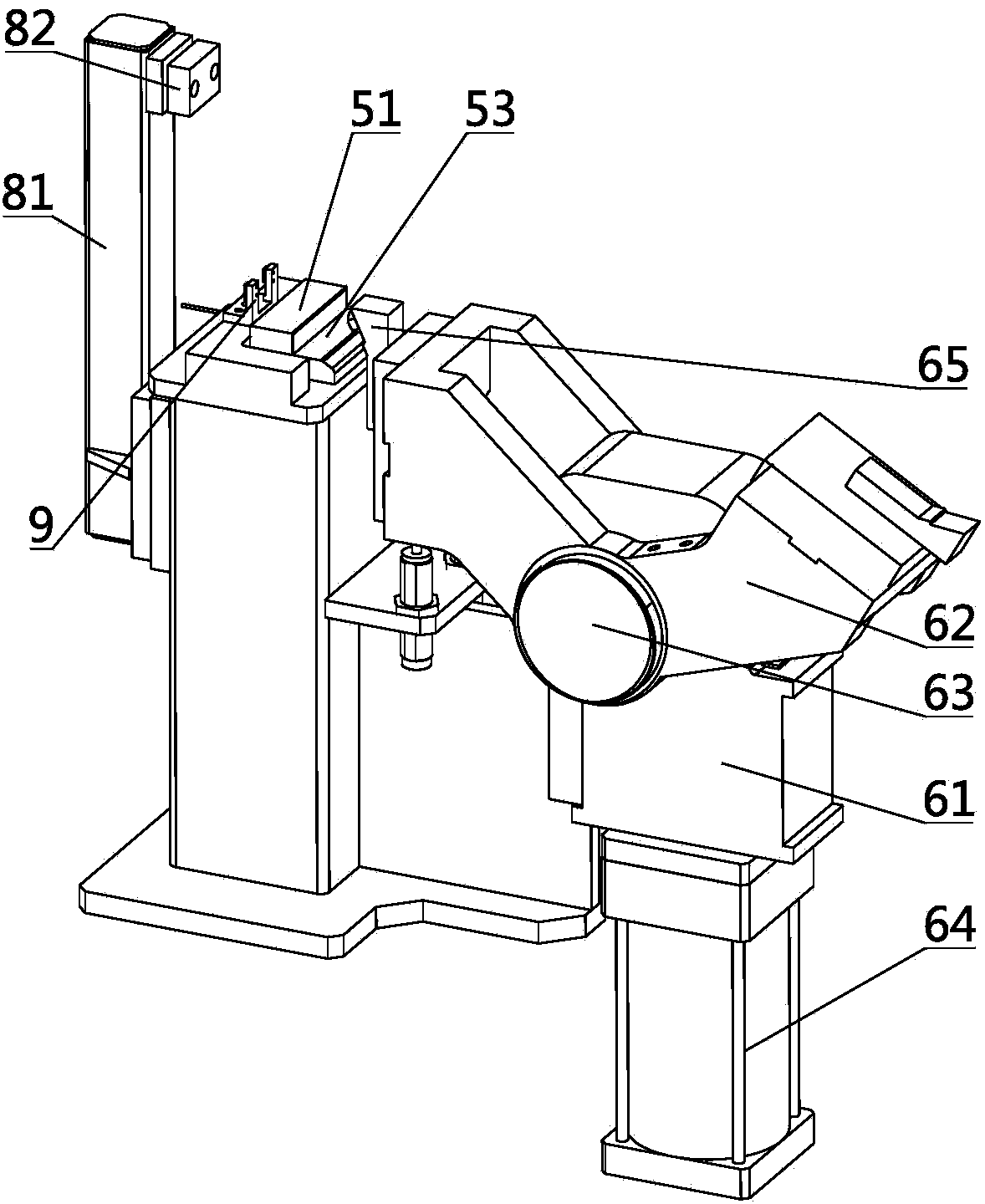 Rapid positioning and clamping system for flexible vehicle body welding line gripper clamp assembly