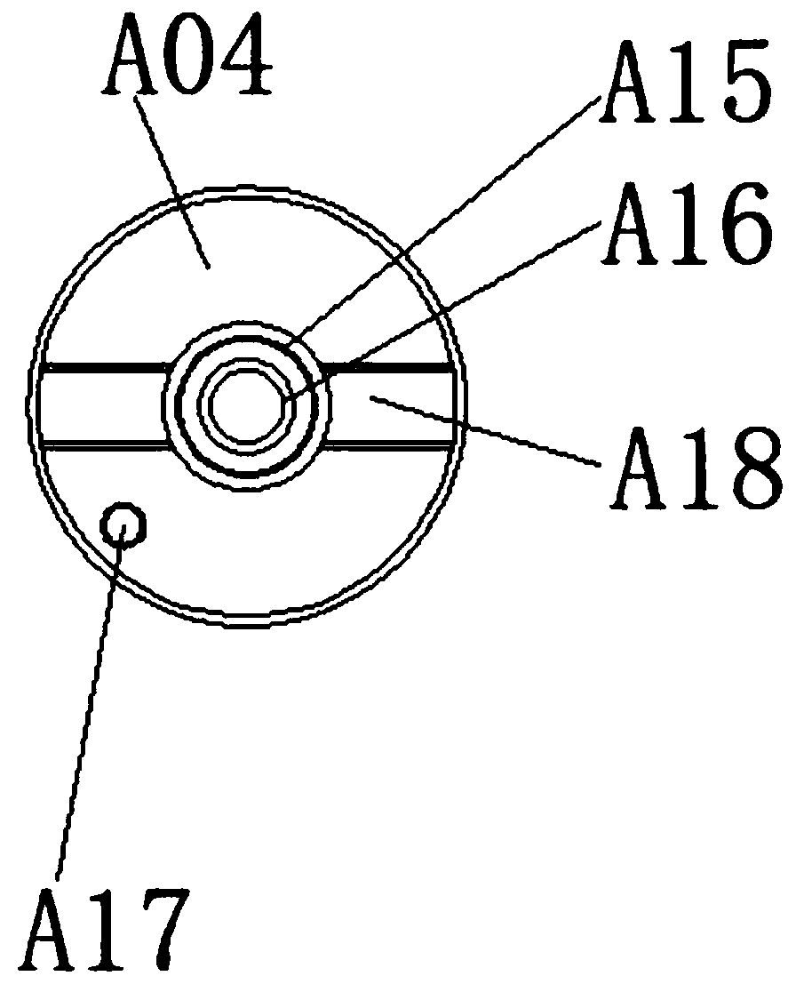 B-ultrasound probe with isolation hood for internal medicine inspection