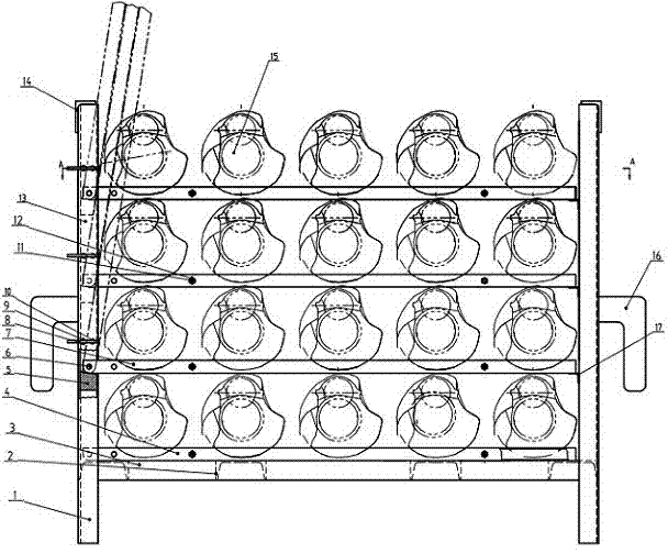 A crankshaft transfer frame box