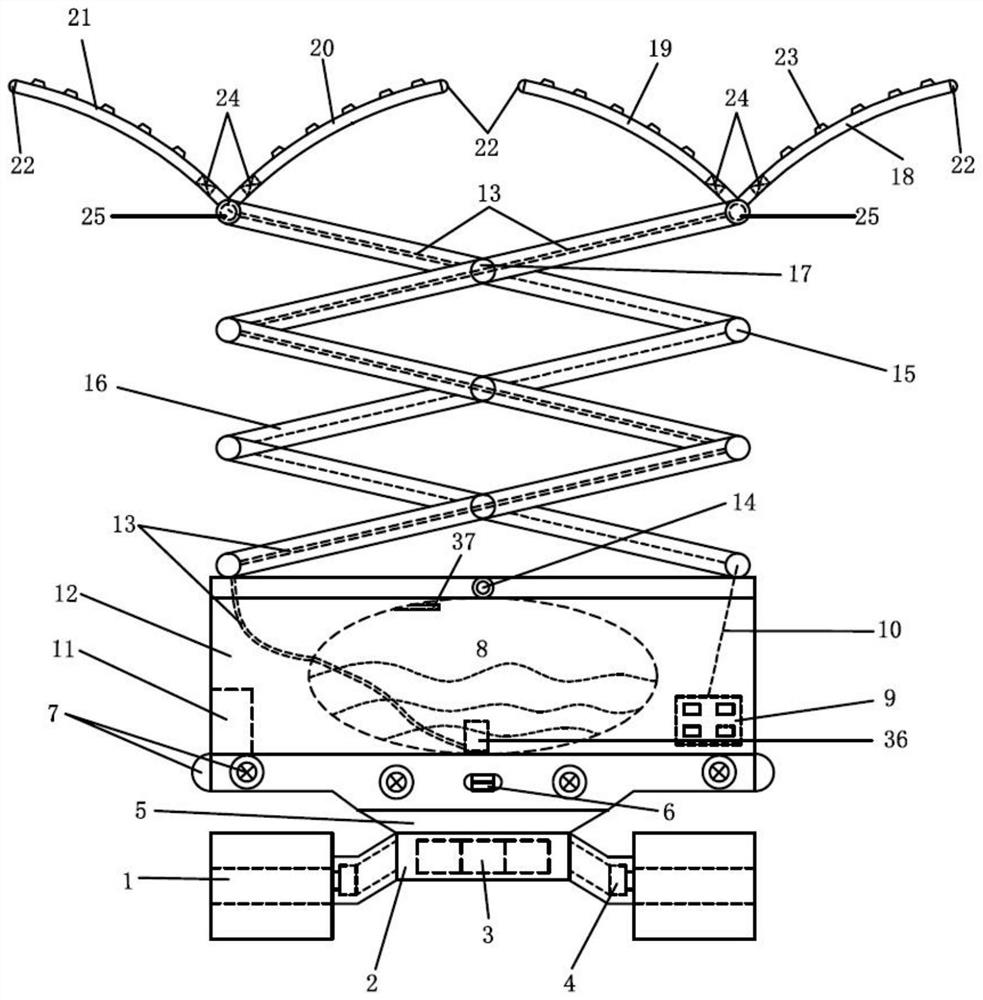 Remote tunnel dedusting emergency investigation equipment and use method thereof