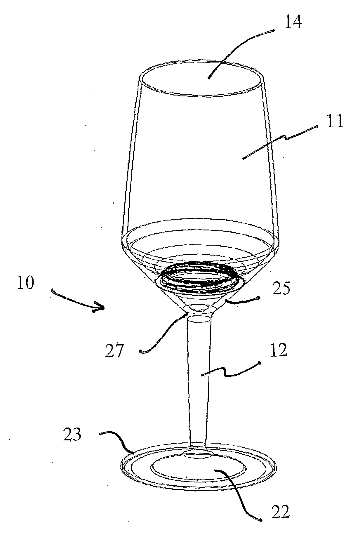 Two piece beverage/drinking or food container