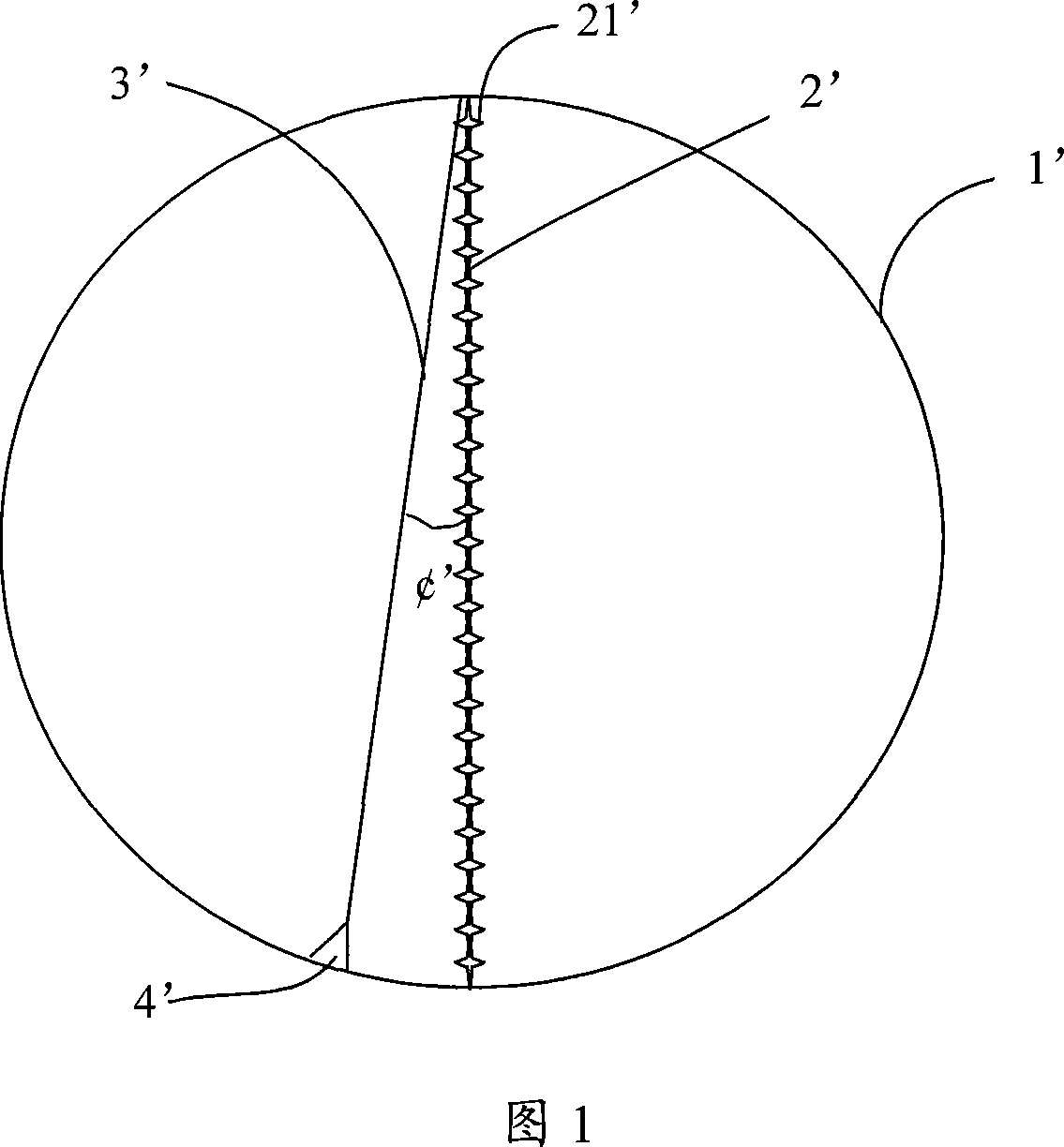 Detection method for silicon wafer warpage degree