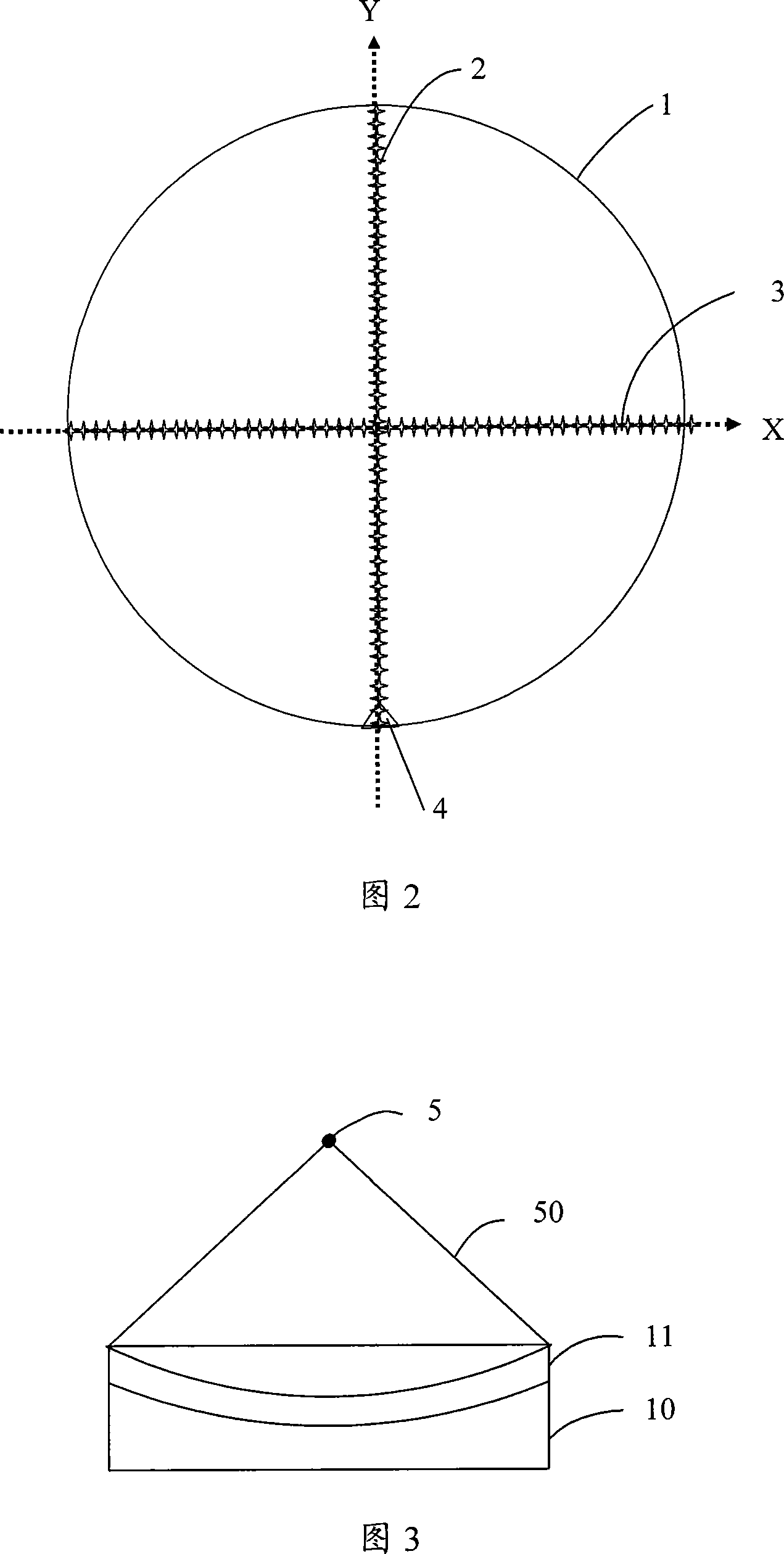 Detection method for silicon wafer warpage degree