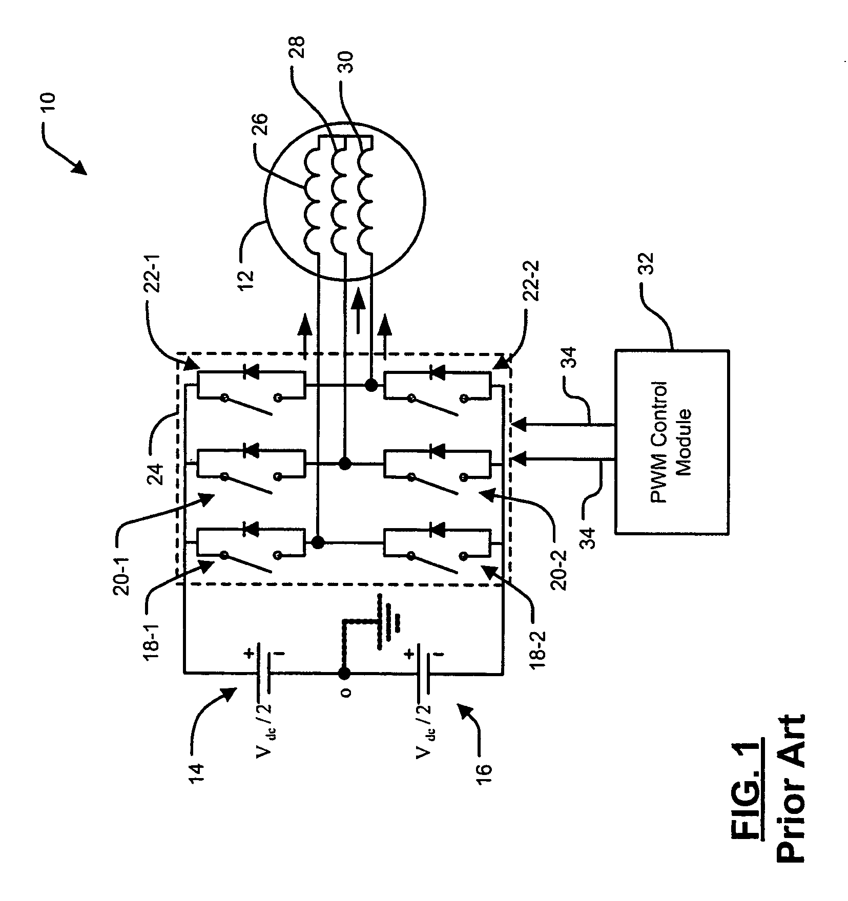 Loss minimized PWM for voltage source inverters taking into account inverter non-linearity