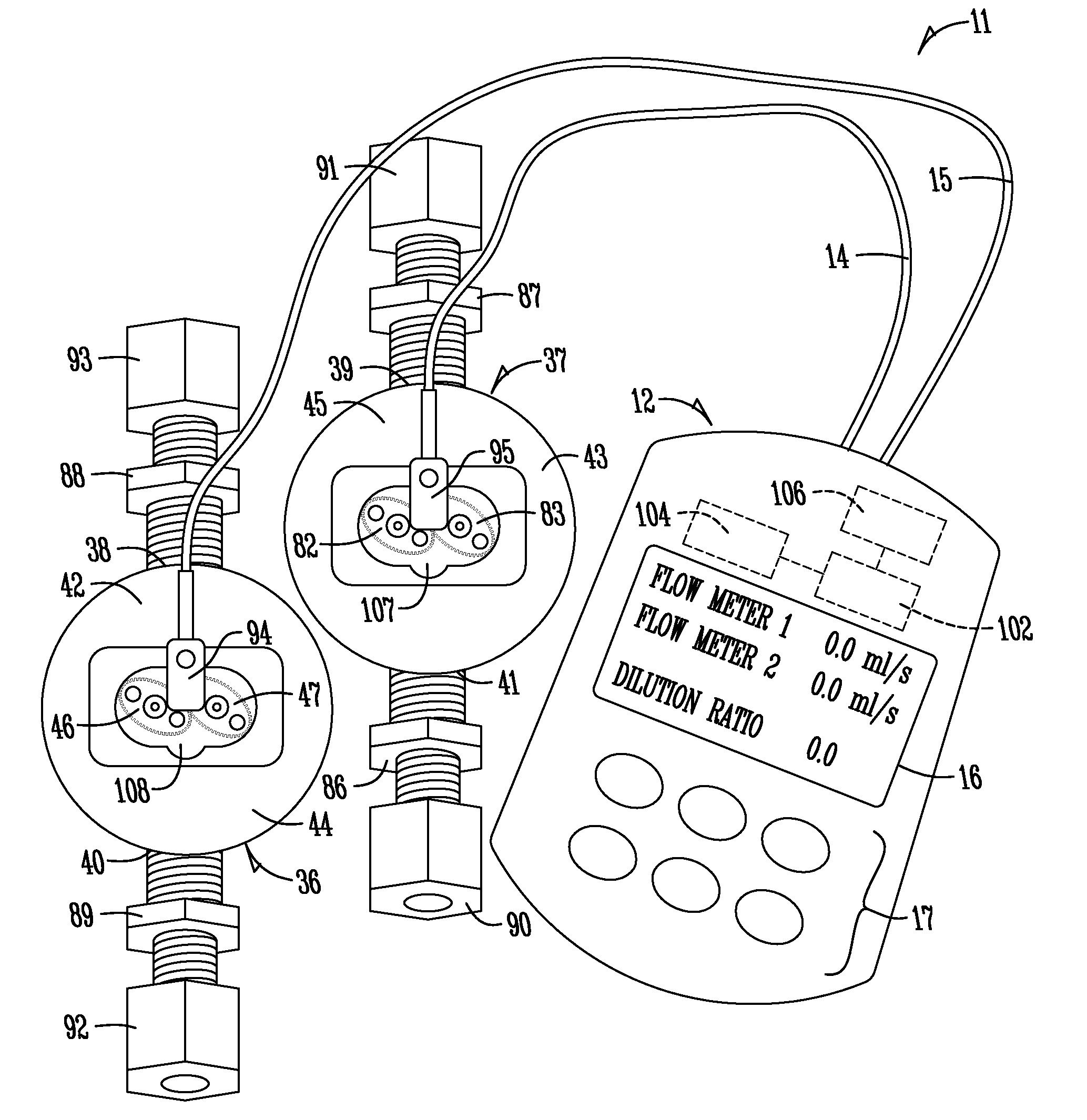 Apparatus, method and system for calibrating a liquid dispensing system