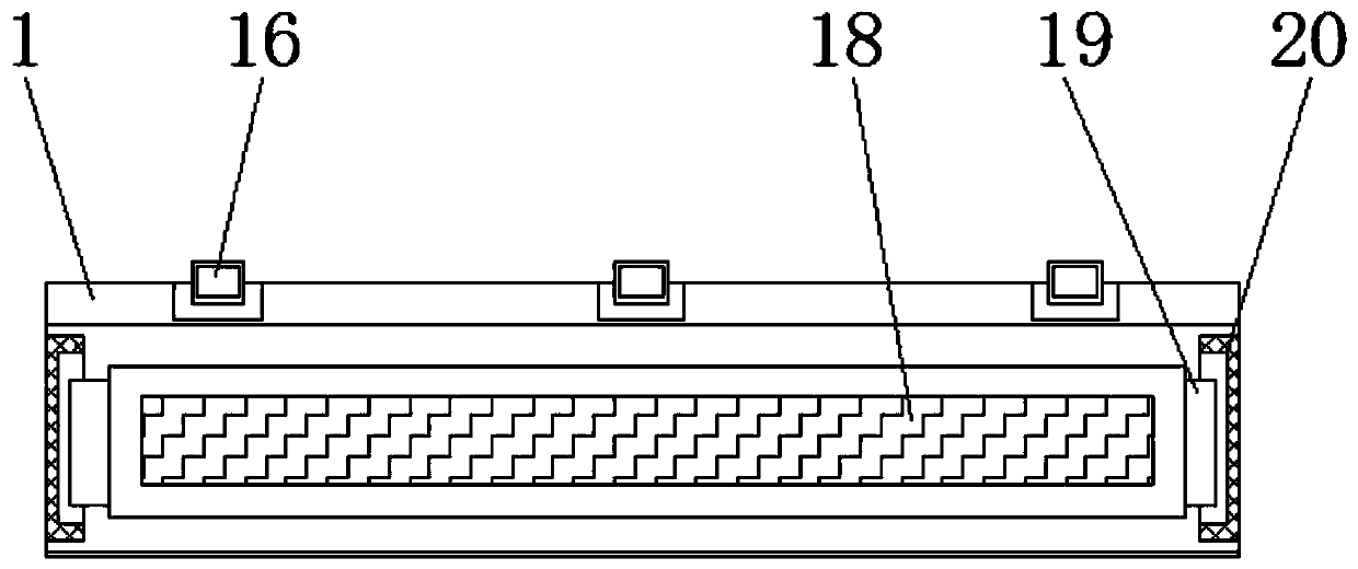 A combined logistics storage rack for storing logistics packages