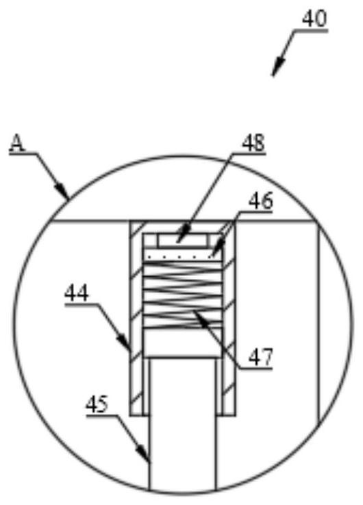 Core pile perpendicularity detection device for cemented soil core-inserted composite pile