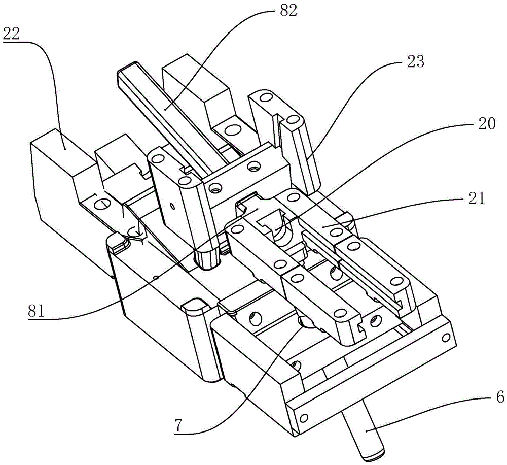 Mold stripping structure of injection mold