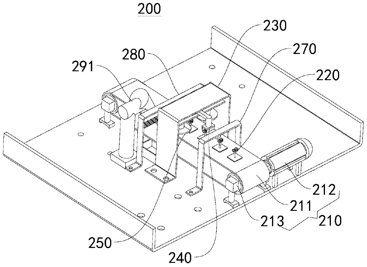 Shrimp peeling cutting device and shrimp peeling machine