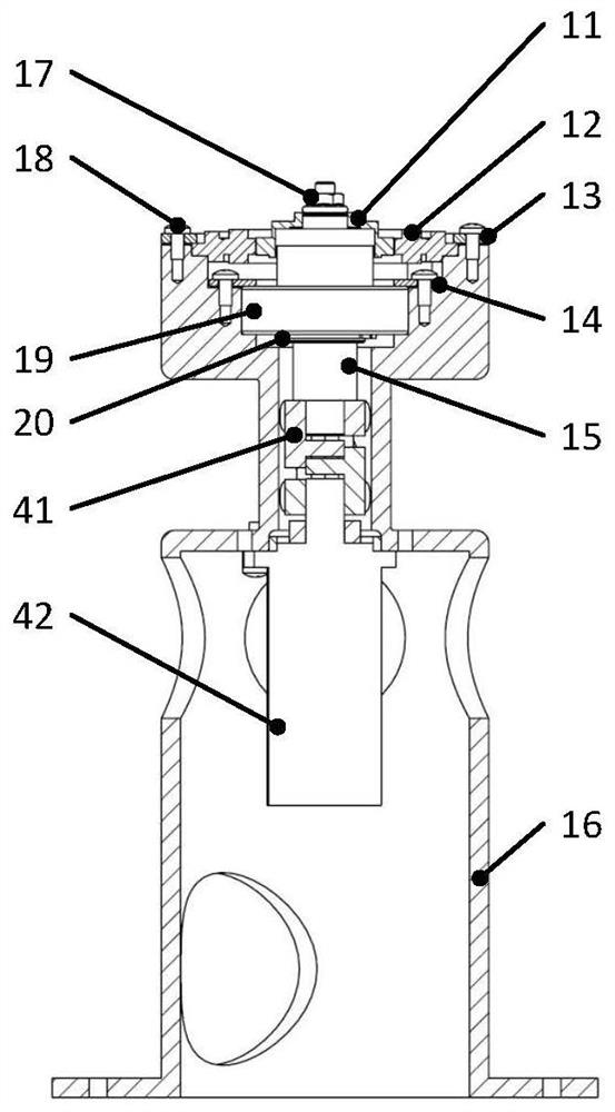 Automatic test method and device for resolver