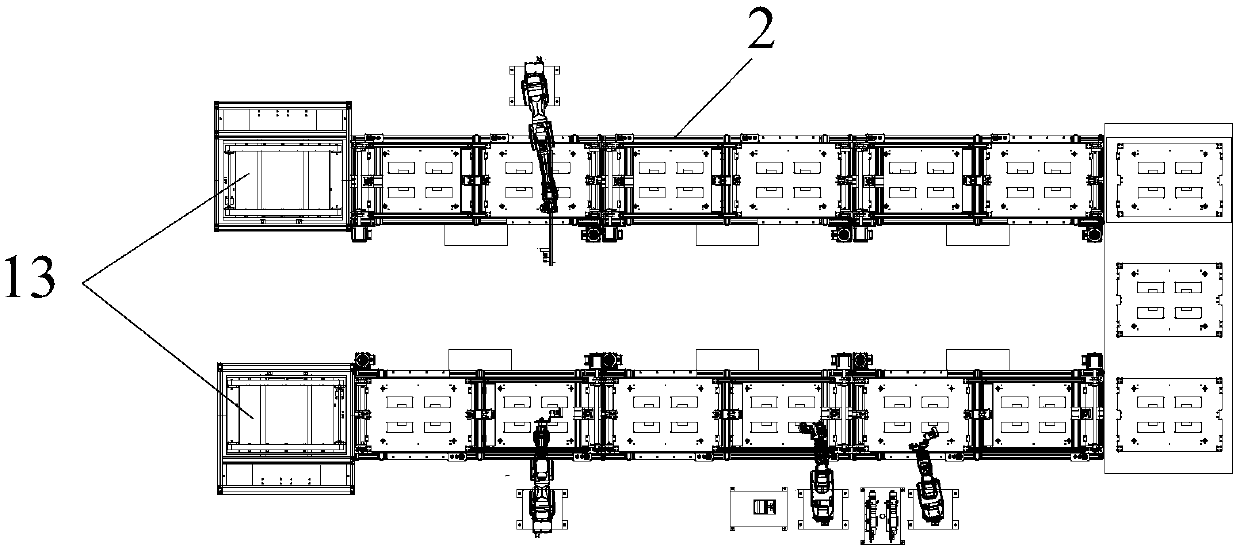 Case conveying device