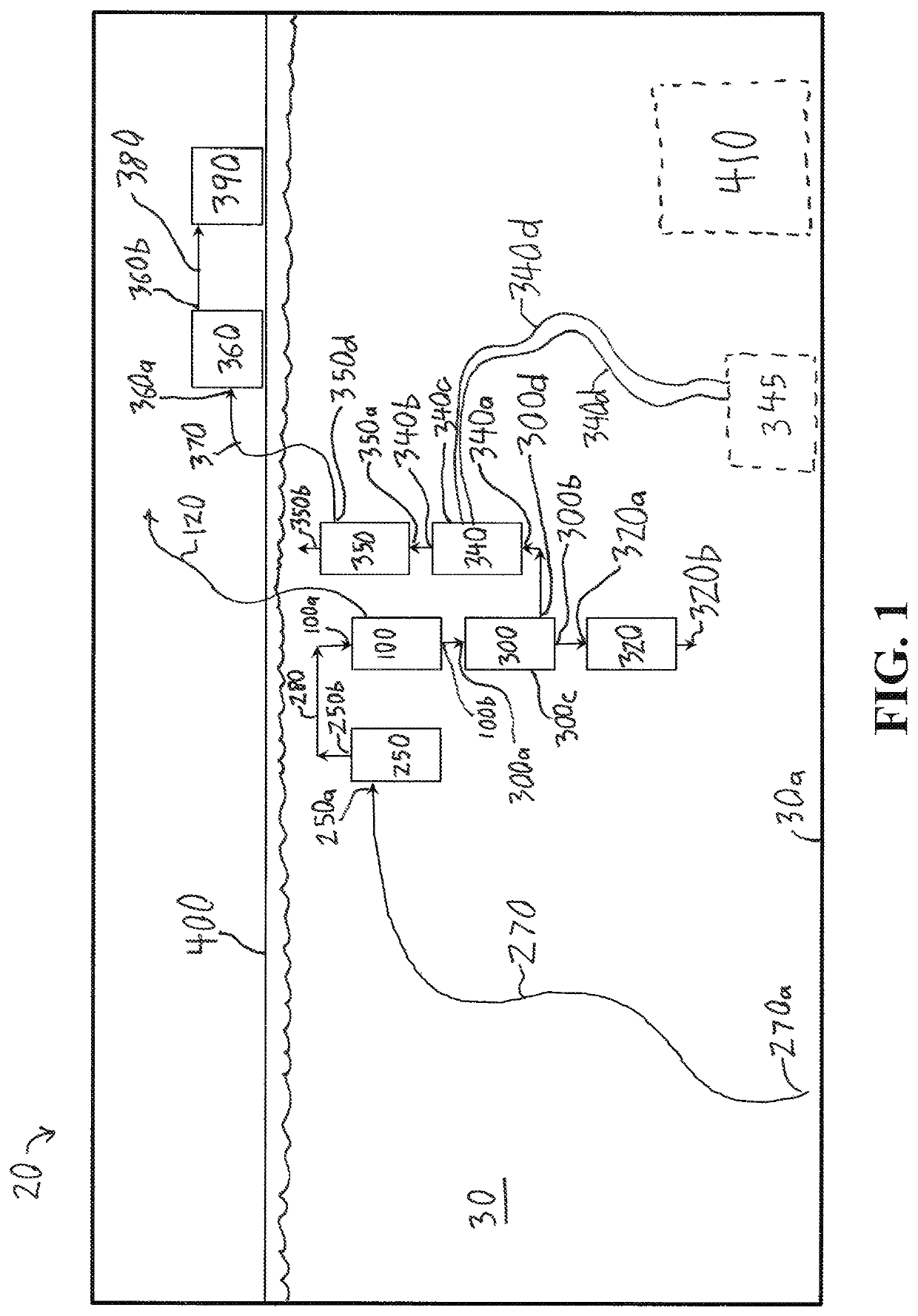 Modular water purification system for nuclear power plants