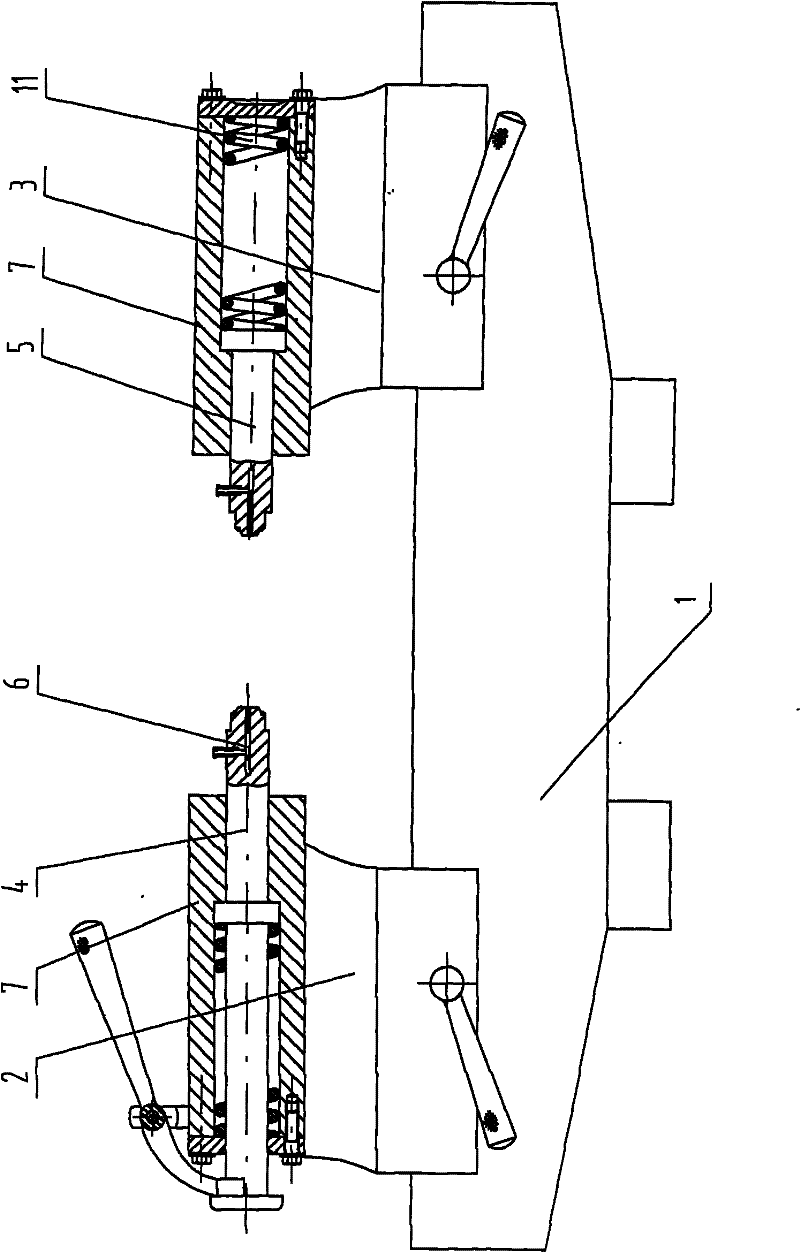 Test bench for tightness of oil conduit of engine camshaft