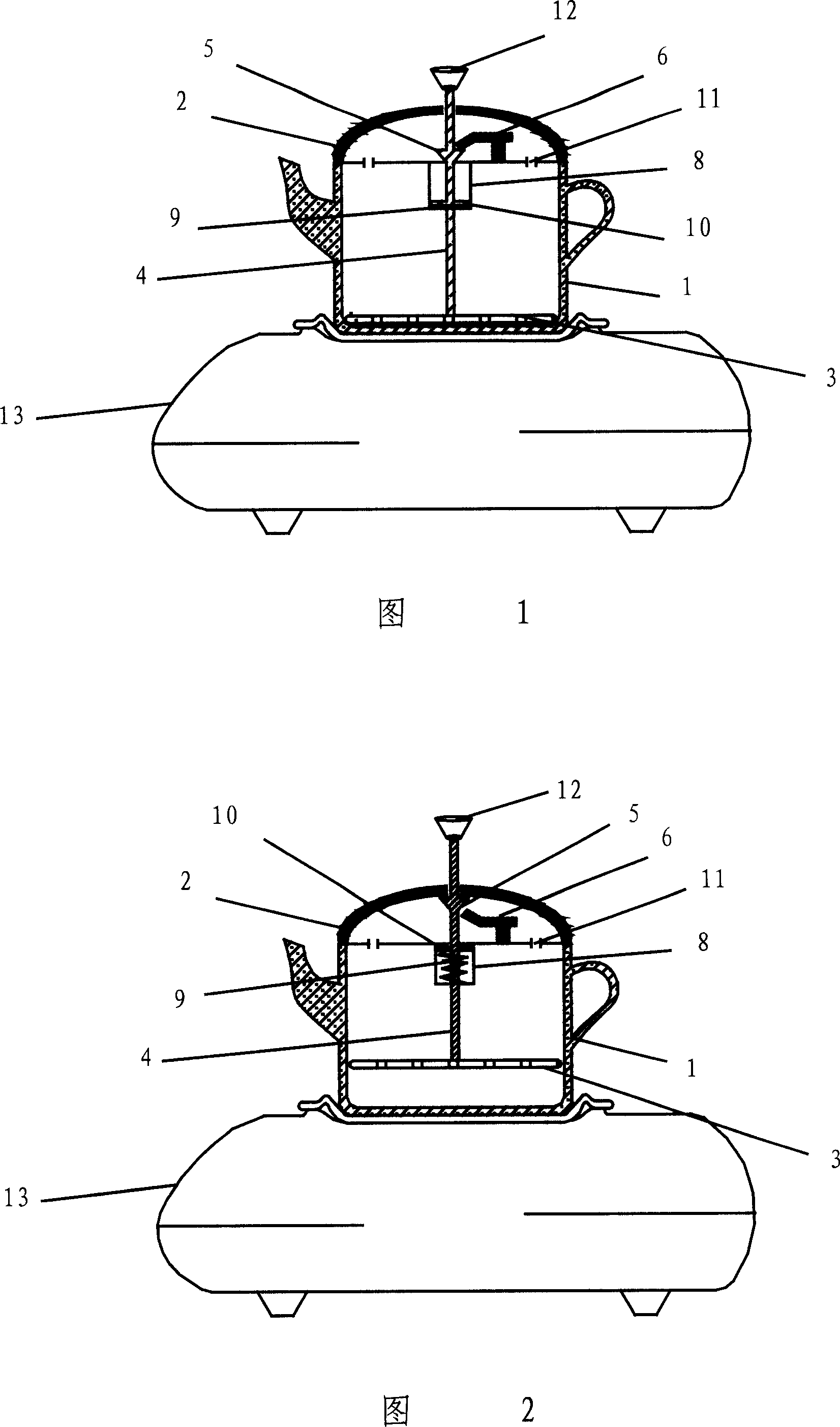 Metalloid cooker for electromagentic furnace