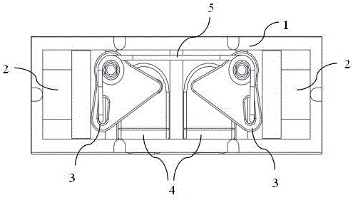 Apparatus capable of realizing displacement direction changes and wearable product structure