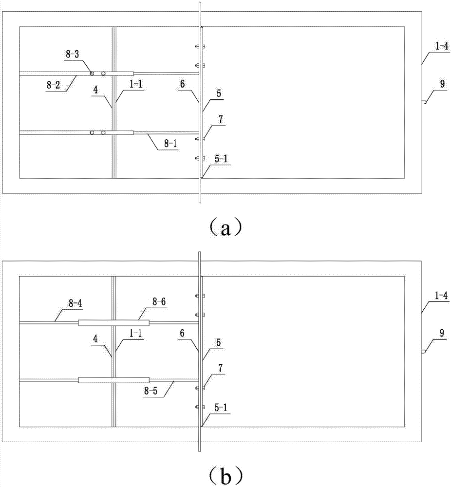 Model test device for foundation pit excavation under the action of dynamic confined water