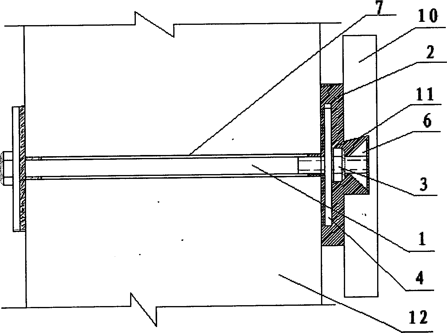 Wall reinforcing, outer heat insulating and outer decorating method