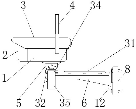 An outdoor camera that is easy to replace lenses