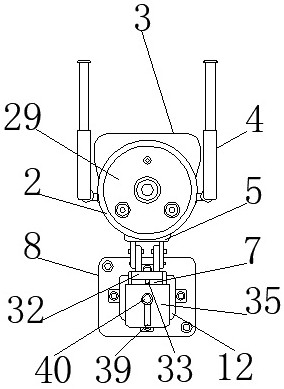 An outdoor camera that is easy to replace lenses