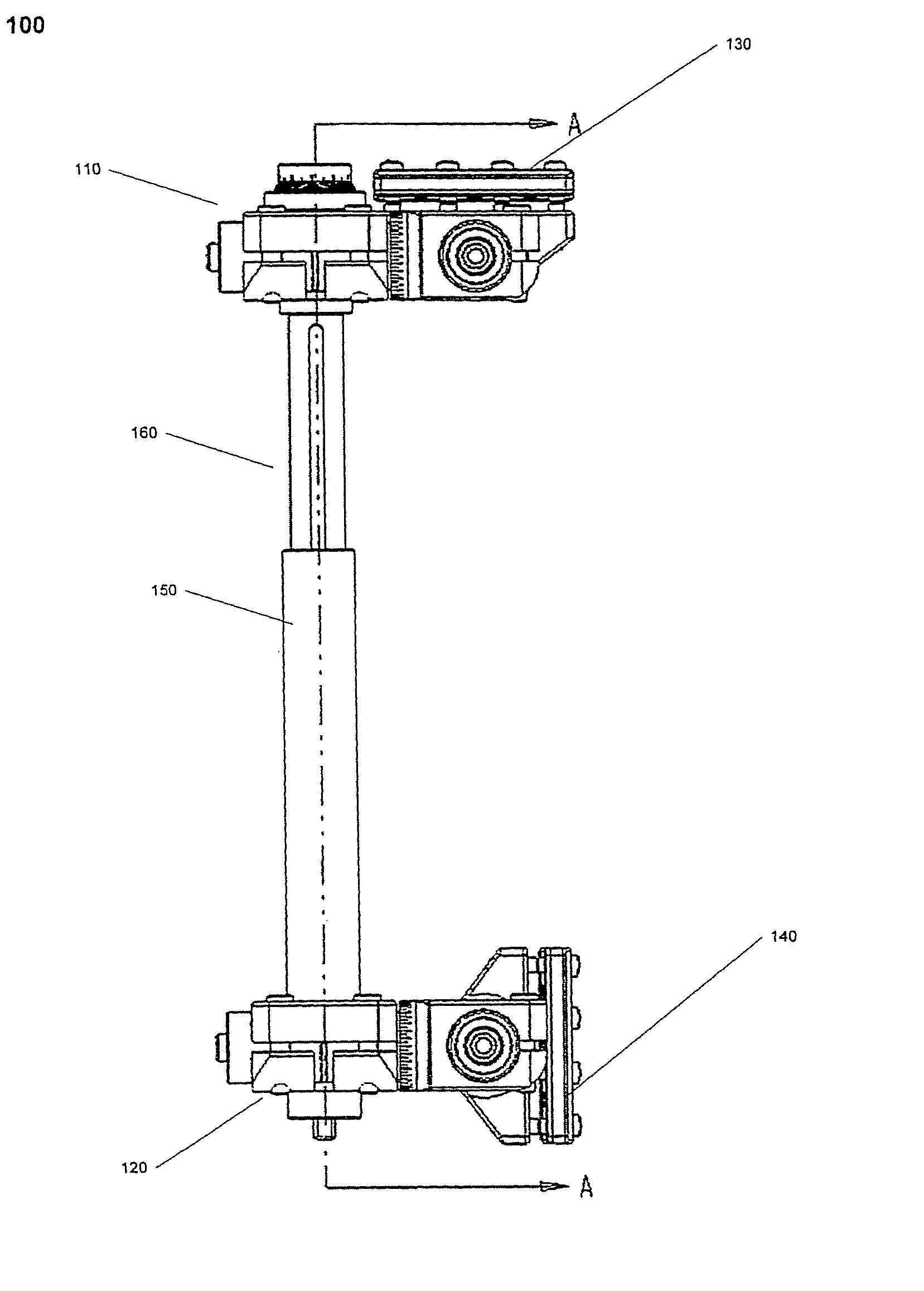 Unilateral fixator